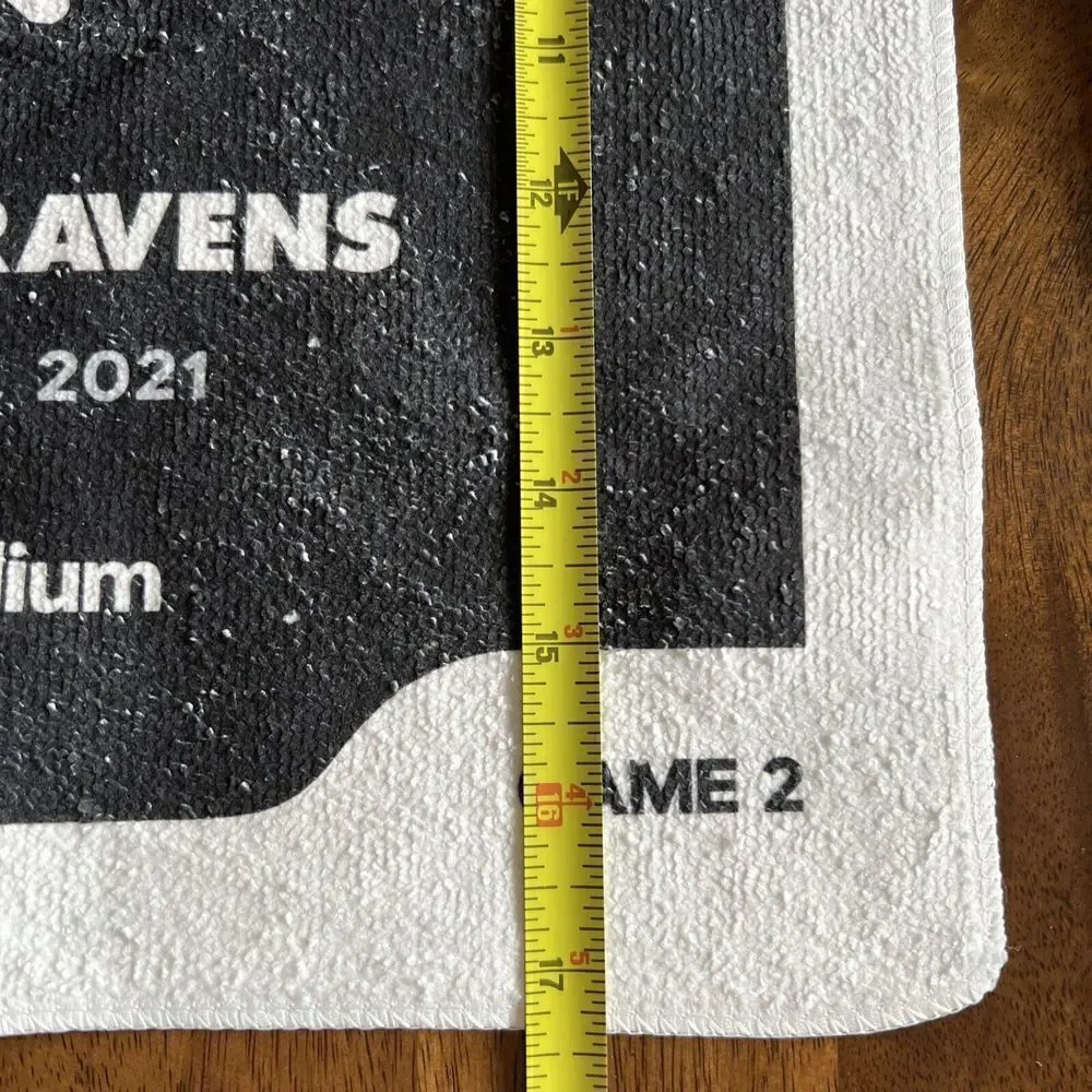 NFL Las Vegas Raider Nation 2021 Game 2 Rowdy Rag Towel Brand New